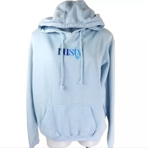 Rusty Vintage Y2K Glitter Graphic Hoodie